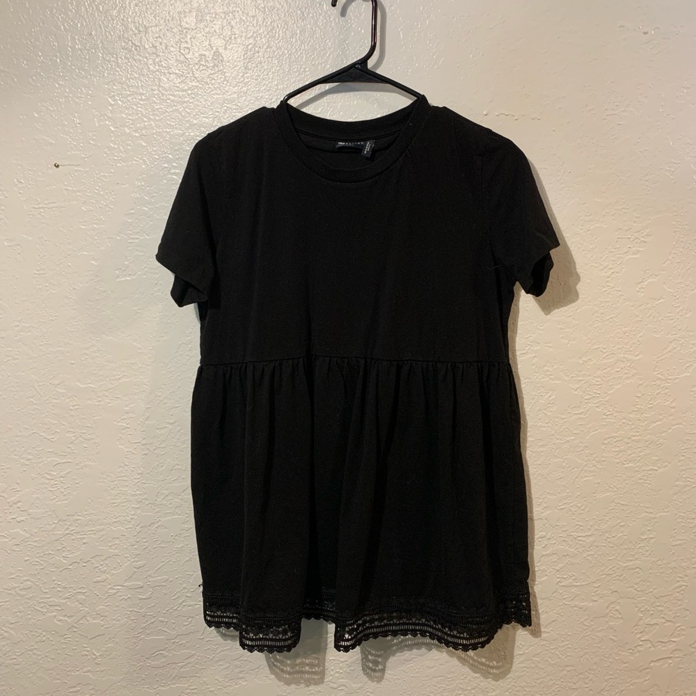 ASOS Black maternity shirt size 8